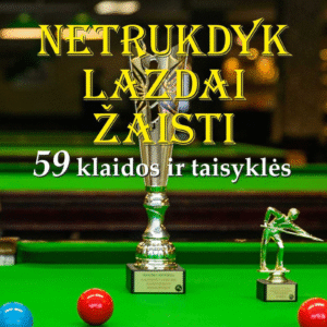 Knyga netrukdyk lazdai žaisti